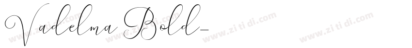 Vadelma Bold字体转换